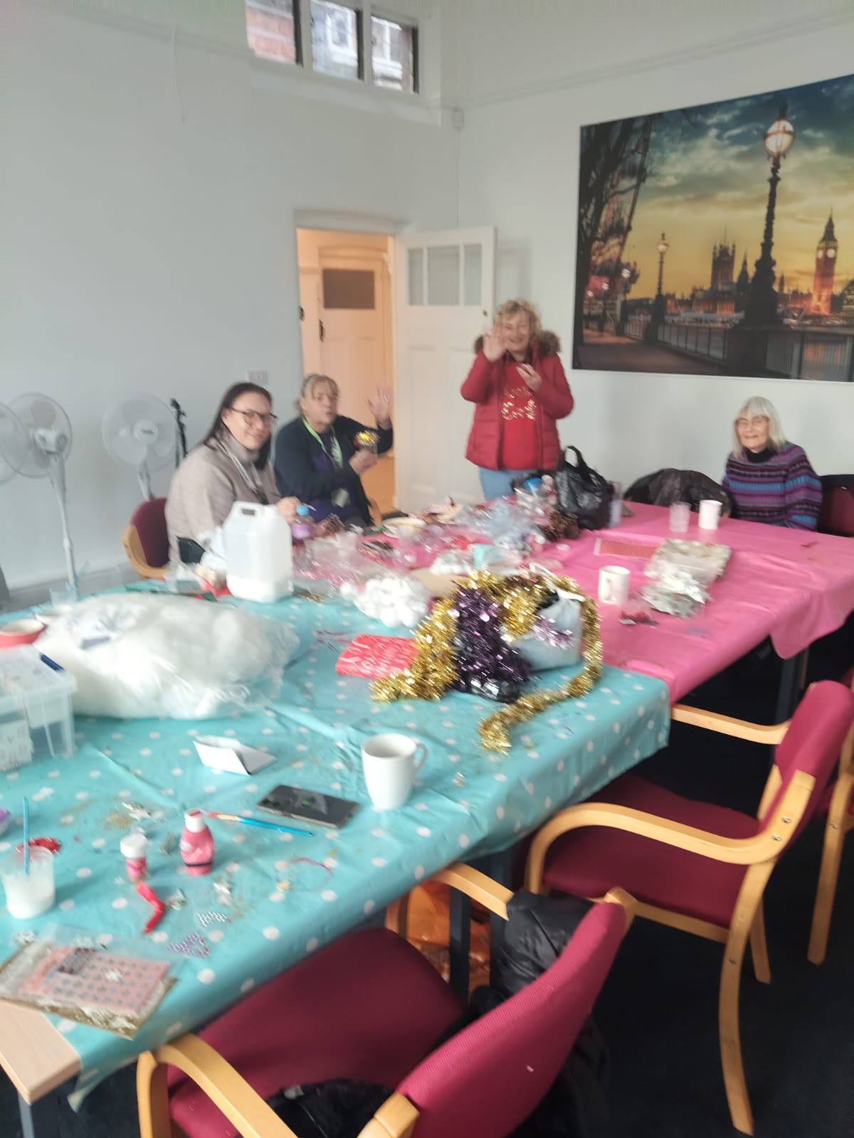 Community craft session